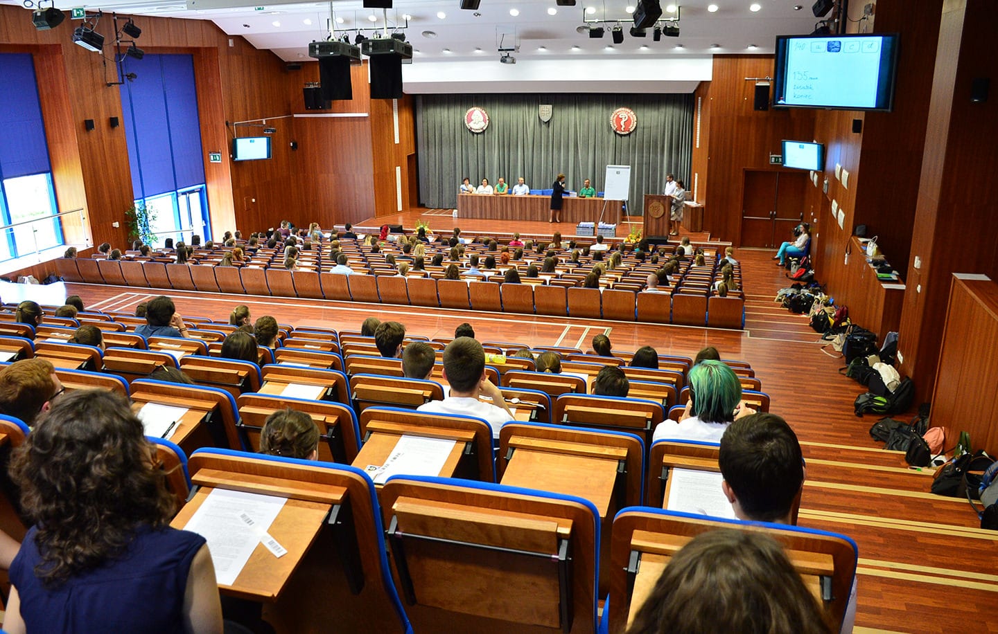 Hörsaal in der Jessenius Universität in Martin.