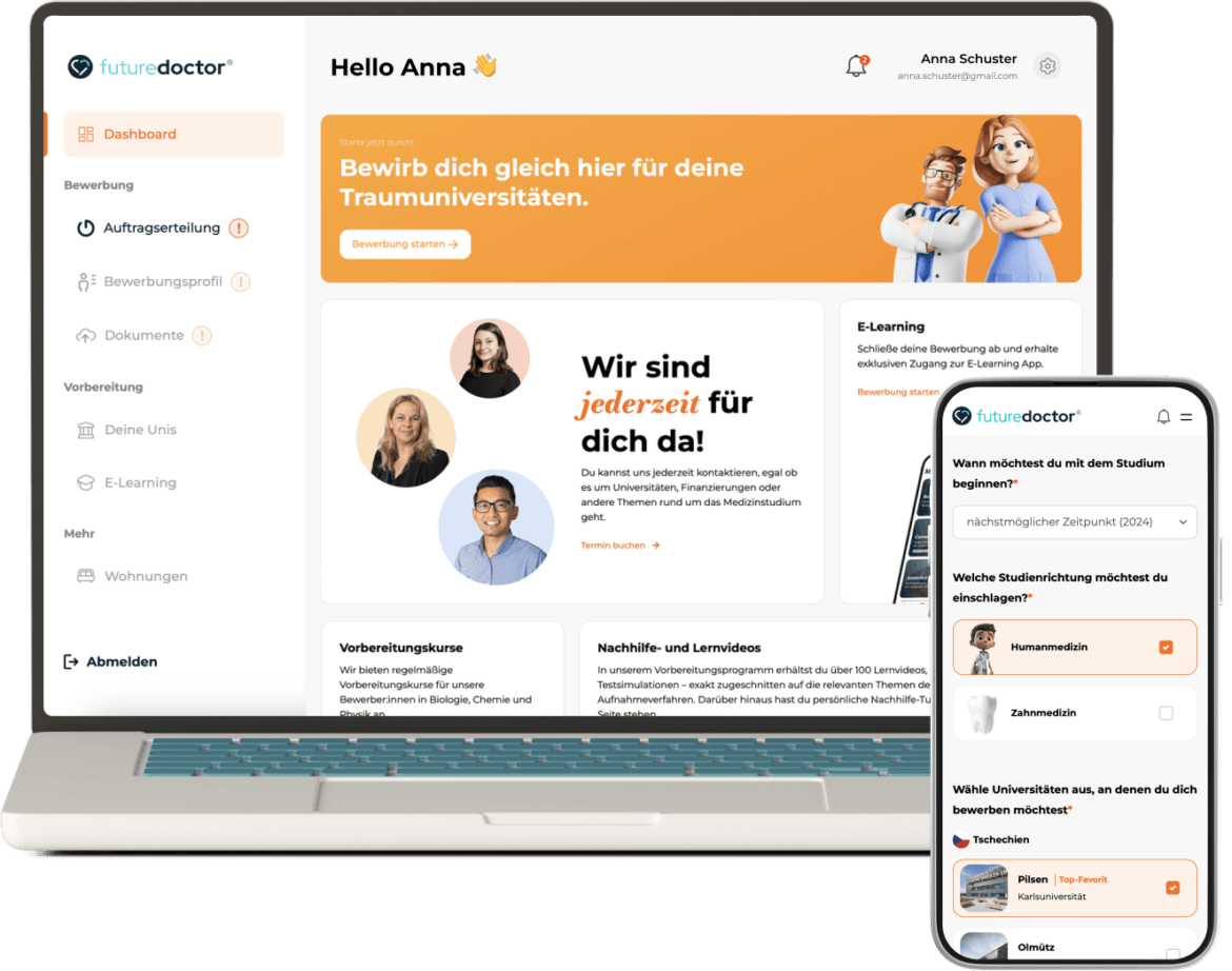 Bewerbung zum Medizinstudium im Ausland Bewerbung zum Medizinstudium im Ausland